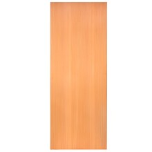 Folha de Porta Madeira de Giro ou Correr Direito|Esquerdo Marrom 210x72cm Lisa Pinhal Portas